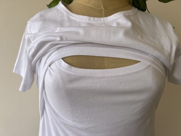 Nursing half-sleeved shirt - Image 3