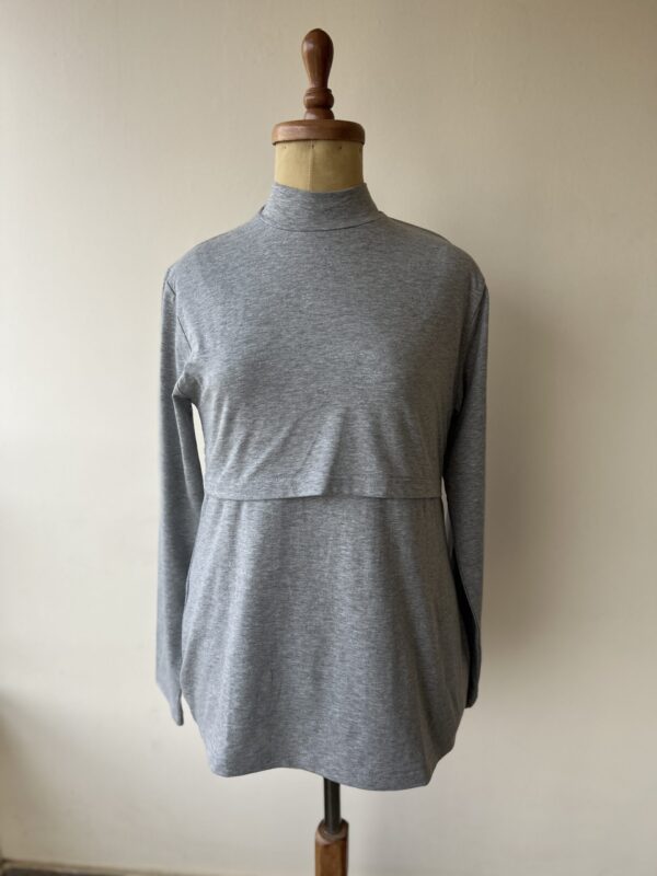 gray nursing shirt