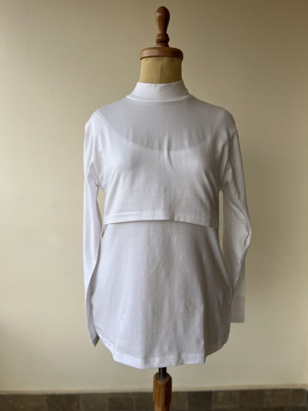 white nursing shirt