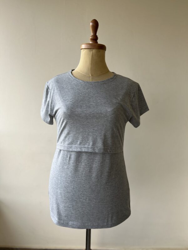 Gray nursing t-shirt