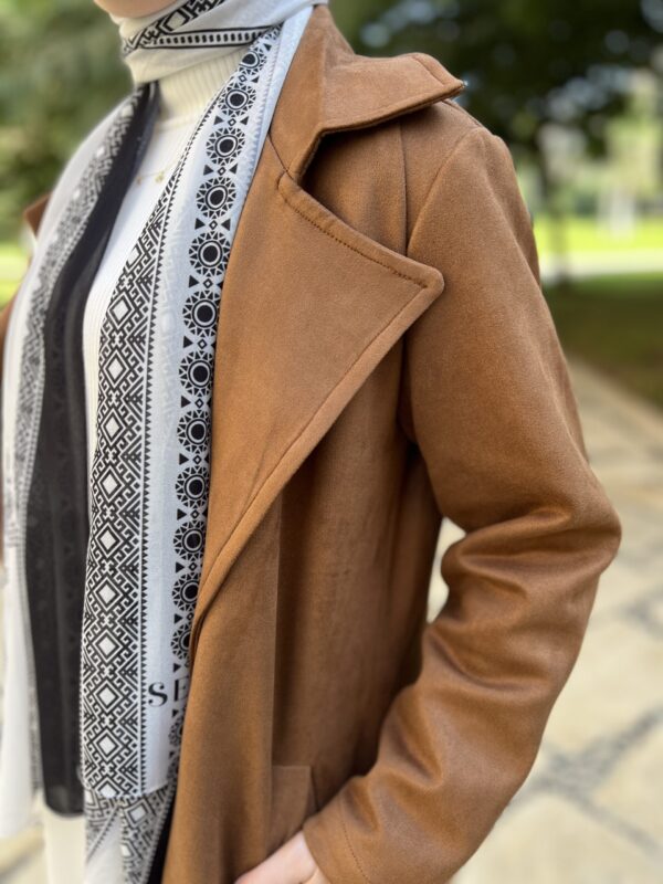 Brown Cardigan suede