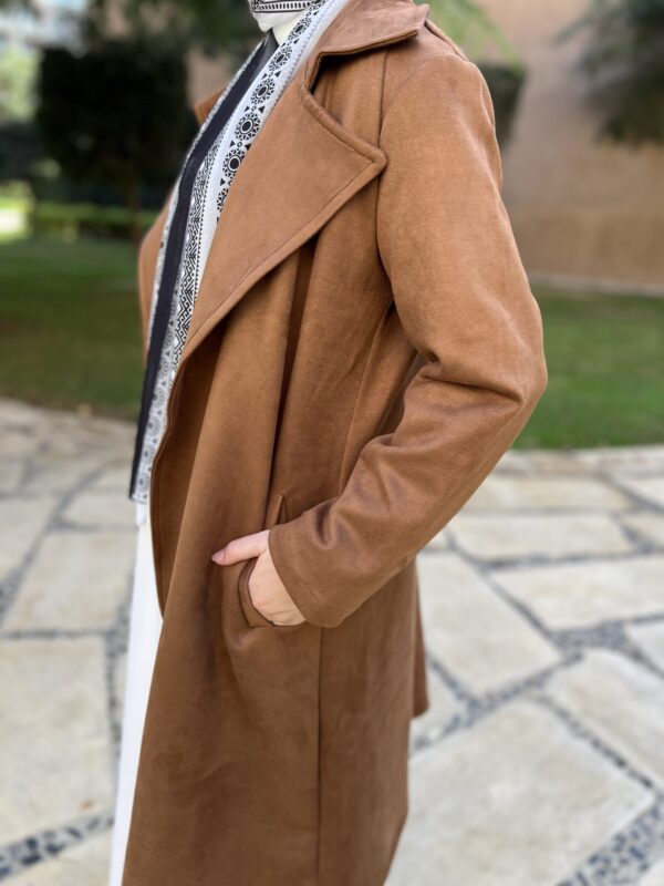 Brown Cardigan suede